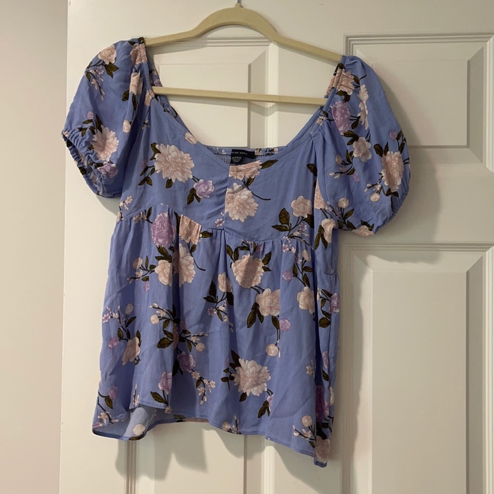 American Eagle Floral Top